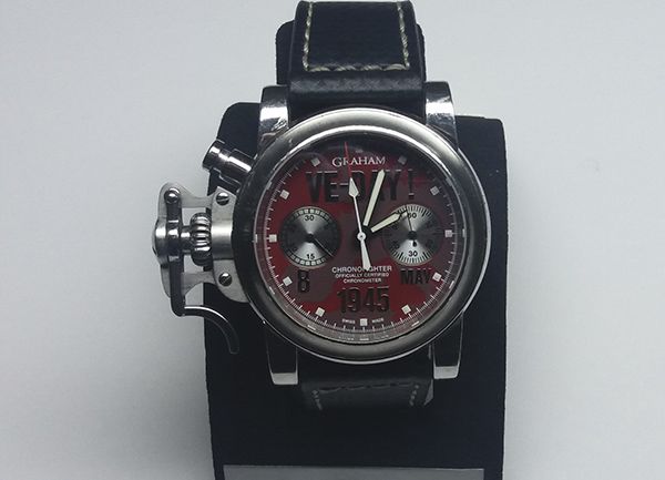 Caja Aragonesa de Metales Preciosos. Reloj negro