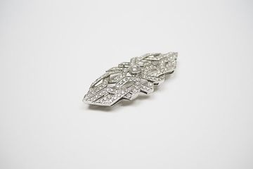 Caja Aragonesa de Metales Preciosos. broche de plata